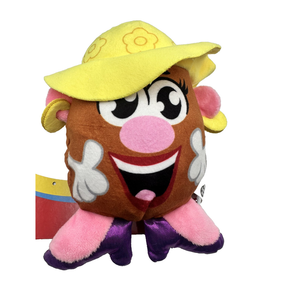 Mrs. Potato Head Dog Toy Plush Fabric Chew Toy for Small- X-Large Dogs New